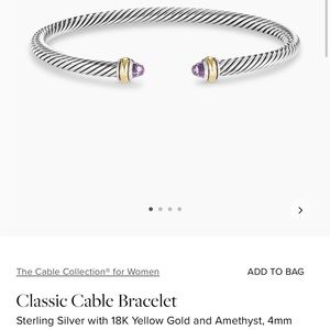 David Yurman Classic Cable Bracelet